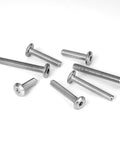 30Pcs M6 Socket Head Cap Screws Kit With 20mm Length And 1.0 Pitch Stainless Steel 304 Full Thread Hex Drive Includes Hex Wrench For Furniture Making And General Hardware Projects, scattered view