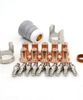 24 Piece 1.0mm Electrode And Tip Kit For PT-40 IPT-60 PT60 Plasma Cutter Torch Consumables Replaces 52582 51313