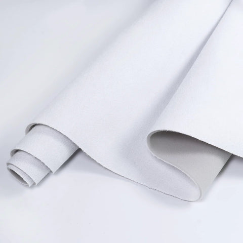 Car headliner suede fabric with foam backing in pale pink, rolled sheet for auto roof upholstery