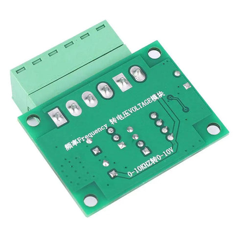0 To 500 Hz To 0 To 10 V Frequency To Analog Converter Module For PLCs And Motion Controllers, digital interface view.