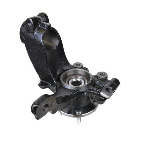 Front Steering Knuckle And Wheel Bearing Hub Assembly Left Replacement For 2012 2018 Ford Focus One Piece Beefed Up