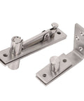 Beefy Heavy Duty Wood Door Pivot Hinge With 300 Lbs Load Bearing Stainless Steel Hidden Door Hinge for secret doors and bookshelves