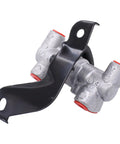Top Shelf Brake Proportioning Valve For Honda Civic 1.5 And 1.6 Liter Models 1992 To 1995 showing metal body with bracket.