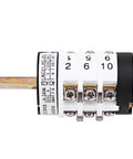 Tire changer switch side view, 110V 20A metal forward/reverse motor control with terminal screws