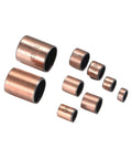 Premium Oilless Sleeve Bearings 10 Pack Self Lubricating Plain Bushings in various sizes for durable, maintenance-free applications.