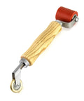 40mm Silicone Seam Roller With 6mm Brass Detail Penny Roller For Tight Corners And Seam Work On PVC TPO EPDM Roofing Tape Smoothing Tool