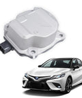 Coolant Electric Water Pump Replacement For Toyota Camry 2018 2019 2020 2021, shown with car example, OEM Equivalent.