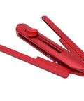 No Sweat Miter Saw Angle Duplicator Professional Grade Foldable Angle Finder Protractor in red lightweight aluminum design.