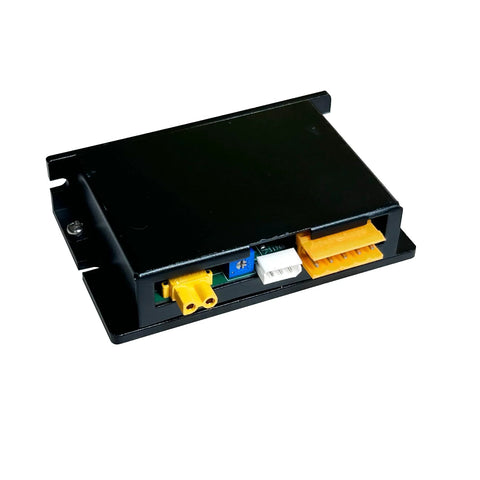 DOCYKE digital servo controller module in black metal enclosure with yellow and white connectors