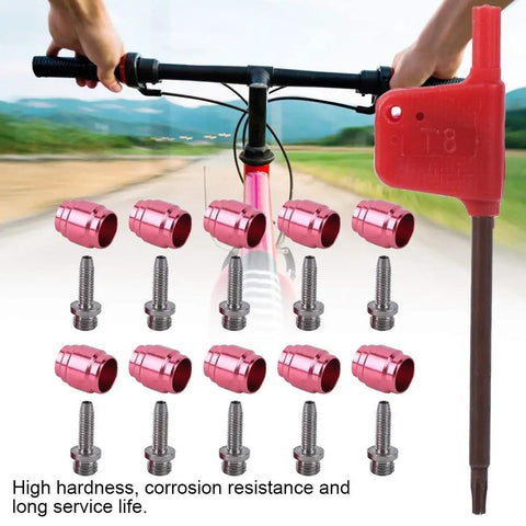 Hydraulic Disc Brake Fitting Kit With Quick Connect Heads And Install Tool for Bicycle Hose Replacement Olive Inserts shown