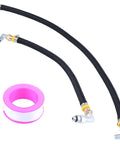 Premium Fuel Line Kit For 6.9L 7.3L IDI Diesel Ford E250 Econoline E350 And F250 F350 Trucks From 1988 To 1994 Full Pipeline Assembly With Lift Pump Connections black hose and fittings with PTFE tape