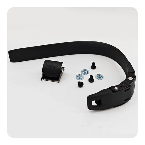 2 Pack Adjustable Inline Skate Strap Replacement With Screws And Nuts Energy Straps For Roller Skates Universal Black Buckles