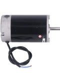 Heavy Duty Mini Lathe Motor Replacement 750W High Speed 6000RPM with M10 shaft, 40mm length, and 110V iron housing.