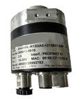 Compact Rock Solid Incremental Rotary Encoder ENA58IL-R12DA5-1213B17-ABP with visible interface ports for industrial automation