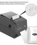 Bill Acceptor Cleaning Cards For Currency Counters And Money Counting Machines 15 Pack Grime Busting Cards being inserted into machine