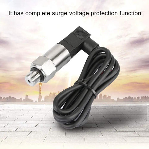 0 To 1.6 MPa G1 Quarter Inch Pressure Transmitter With 4 To 20mA Output Water Oil Gas Pressure Sensor Transducer For Industrial Use