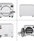 Stainless Steel 18L Autoclave High Pressure Temperature 1100W LED Steam Sterilizer For Medical Use Class N, various angles