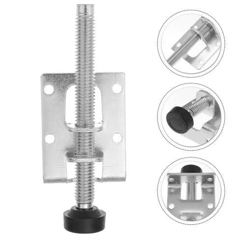 8 Pack Adjustable Steel Furniture Leveling Feet For Tables And Cabinets, Silver, Detailed View, Easy Install, Stable Balance