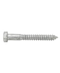 Five Eighth Inch Lag Screw Kit In Hot Dipped Galvanized Finish For Exterior DIY Outdoor Projects Commercial Grade A307