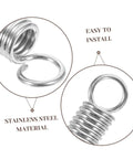 Get Your Fix With This Awesome 8 Pcs Small Tension Spring Kit Offering Heavy Duty Compression And Extension Springs Perfect For Ev Parking Stands, Ladder Feet, And Various Diy Mechanical Projects That Need Reliable Elasticity And Easy Installation Every. stainless steel spring kit, easy install