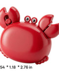 4 In 1 All In One Multitool Bottle Opener With Scissors Box Cutter And Magnetic Fridge Magnet Dope Red Compact Kitchen Gadget shaped like a crab