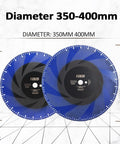 16 Inch Diamond Blade For Metal Cutting Heavy Duty All Purpose Cut Off Wheel 400mm Diameter Fits Handheld Power Cutters