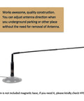 Rig-Ready Dual Band VHF UHF Car Antenna For 2m 70cm Radios 144 To 430MHz With Low VSWR Under 1.5 and 3.85dBi to 6.5dBi Gain