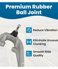 Front Lower Control Arm Ball Joint Suspension Kit For Chevy Silverado 2014 2015 2016 2017 Replacement OEM Grade