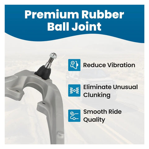 Front Lower Control Arm Ball Joint Suspension Kit For Chevy Silverado 2014 2015 2016 2017 Replacement OEM Grade