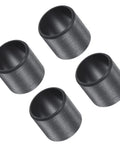 Four Pack Flanged Sleeve Bearings 12Mm X 14Mm X 10Mm Pom Oilless Bushings, black bushings for smooth rotary and linear movement.