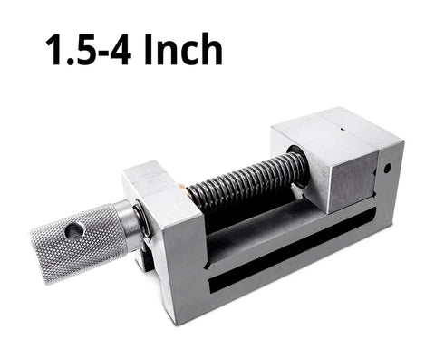High Precision Stainless Steel Right Angle Vise For CNC Surface Grinding Machines with 1.5-4 inch jaw opening.