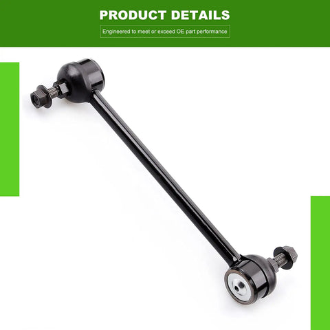 4 Piece Front And Rear Sway Bar Link Suspension Kit For Toyota Camry Avalon Highlander Solara Venza Es300 Es330 Rx330 2001 To 2016 Models Fits 2002 To 2006 Camry And 2005 To 2012 Avalon Upgrade Your Ride black steel sway bar end link