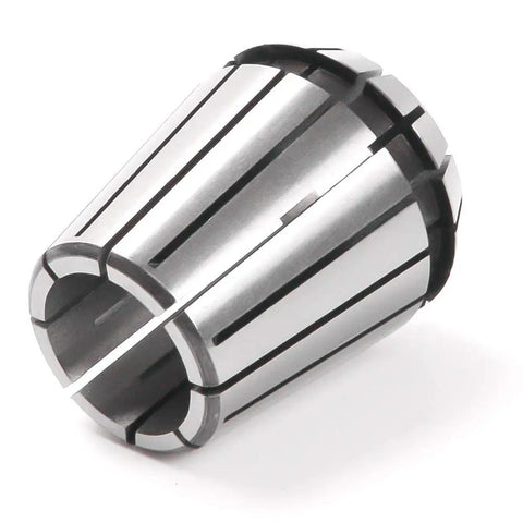 Metal collet from 26 Piece ER32 Spring Collet Set For CNC Engraving Machines And Milling Lathes Pro Grade Workholding Tooling For Secure Clamping.