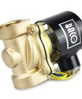 Brass Electric Solenoid Valve Three Quarter Inch NPT AC 110V Normally Closed For Plumbing And Auto Water Lines No Fuss Easy Install