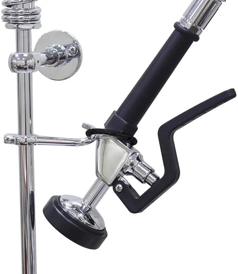 Commercial Sink Sprayer Replacement Kit With Handle Grip, Pre-Rinse Faucet Spray, showing pro-grade brass construction.