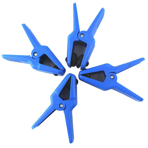 Pro Grade Heavy Duty Brake Tubing Clamps Kit for Cars Motorcycles and Trucks Leak Proof Brake Line Clips blue carbon steel