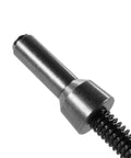 Close-up of Straight Fire Heavy Duty Park Pawl Actuator 24295276 Replacement, smooth metal finish, threaded design for Chevy Buick GMC Cadillac.