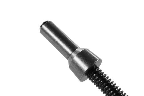 Close-up of Straight Fire Heavy Duty Park Pawl Actuator 24295276 Replacement, smooth metal finish, threaded design for Chevy Buick GMC Cadillac.