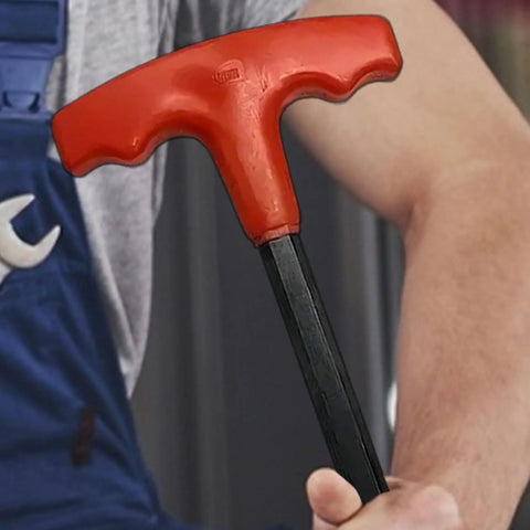 Top Notch Allen Wrenches Set Perfect For Home Repairs And Pro Projects With Super Ergonomic Handles For Easy Gripping And Heavy Duty Hex Key Kit That Really Hits The Spot, red T-handle hex key