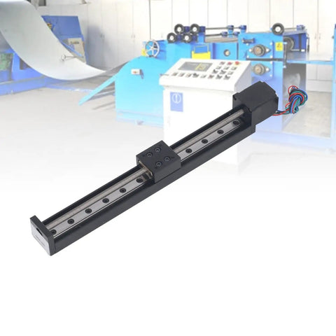 Heavy Duty Linear Slide Guide Rail Two Hundred Millimeter Electric Actuator Stage with bearing block for smooth XYZ motion