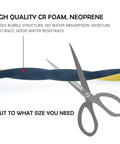 CloudBuyer Weather Stripping Foam, front view; 2-pack, adhesive, 1in x 3/4in, 13 ft total