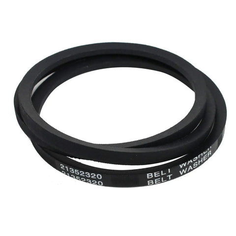 Washing Machine Drive Belt Replacement WP21352320 For HAV2557AWW, Compatible With 35 3662 Belt, black rubber washer belt