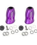 Upgrade Your Baitcasting Reel With These Ultra Light Abs Purple Knobs, Smooth Casting Handles For Fast Retrieval And Easy Adaptation To Most Carbon Rocker Rods For Serious Fishing Action Today. 2 purple ABS reel knobs with screw and washers