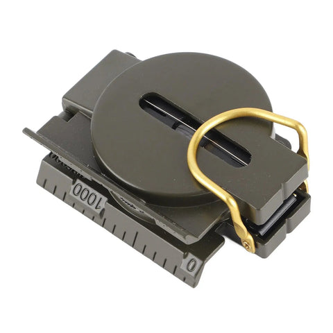 Durable Alloy Survival Compass With Metal Cover And High Accuracy North Indicator Lightweight Aluminum Build