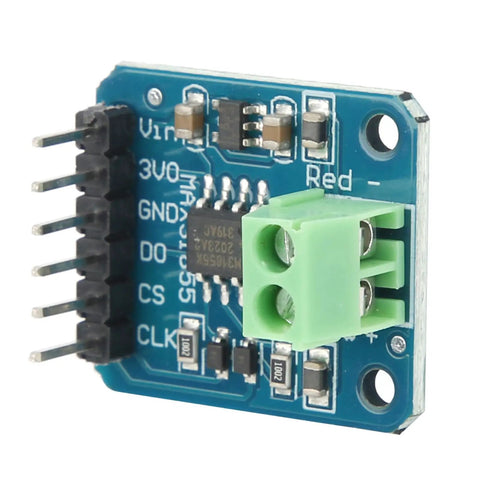 Top Shelf K Type Digital Thermocouple Module serving slick temperature readings with clean circuitry layout and terminal connections.