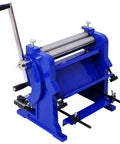 All In One 12 Inch Sheet Metal Brake Shear And Slip Roll Heavy Duty Steel Machine side view