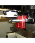Dial Indicator Holder For Lathe Mounts 1/2 Inch Tool Post Compatible With BXA AXA 0XA, red aluminum stand on lathe