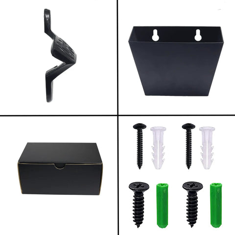 Hefty Black Cast Iron Wall Mounted Beer Bottle Opener With Spacious Cap Catcher Bucket Keeps Your Home Bar Or Man Cave Slick And Mess Free Includes Mounting Hardware accessories and mounting screws