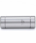 Sealed Lengthened Linear Ball Bearing Set 25x40x112mm LM25LUU, shown on side, for 3D Printer CNC, low noise dustproof M4 rod guide