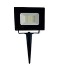 Two Pack Metal Ground Stakes For LED Flood Lights 10W To 100W Outdoor Mounts For Gardens Yards And Landscape Lighting